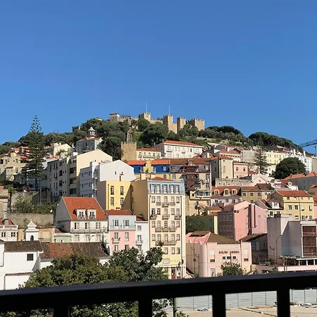 Mm2 Dowtown Baixa-rossio With Castle View And Free Parking Apartment Lisbon