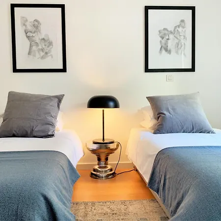 아파트 Mm2 Dowtown Baixa-rossio With Castle View And Free Parking 리스본